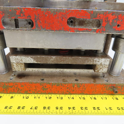 Danly 4 Post 5" Open Heavy Punch Press Die Shoe Tooling Set 14"X 8"x1-1/2"