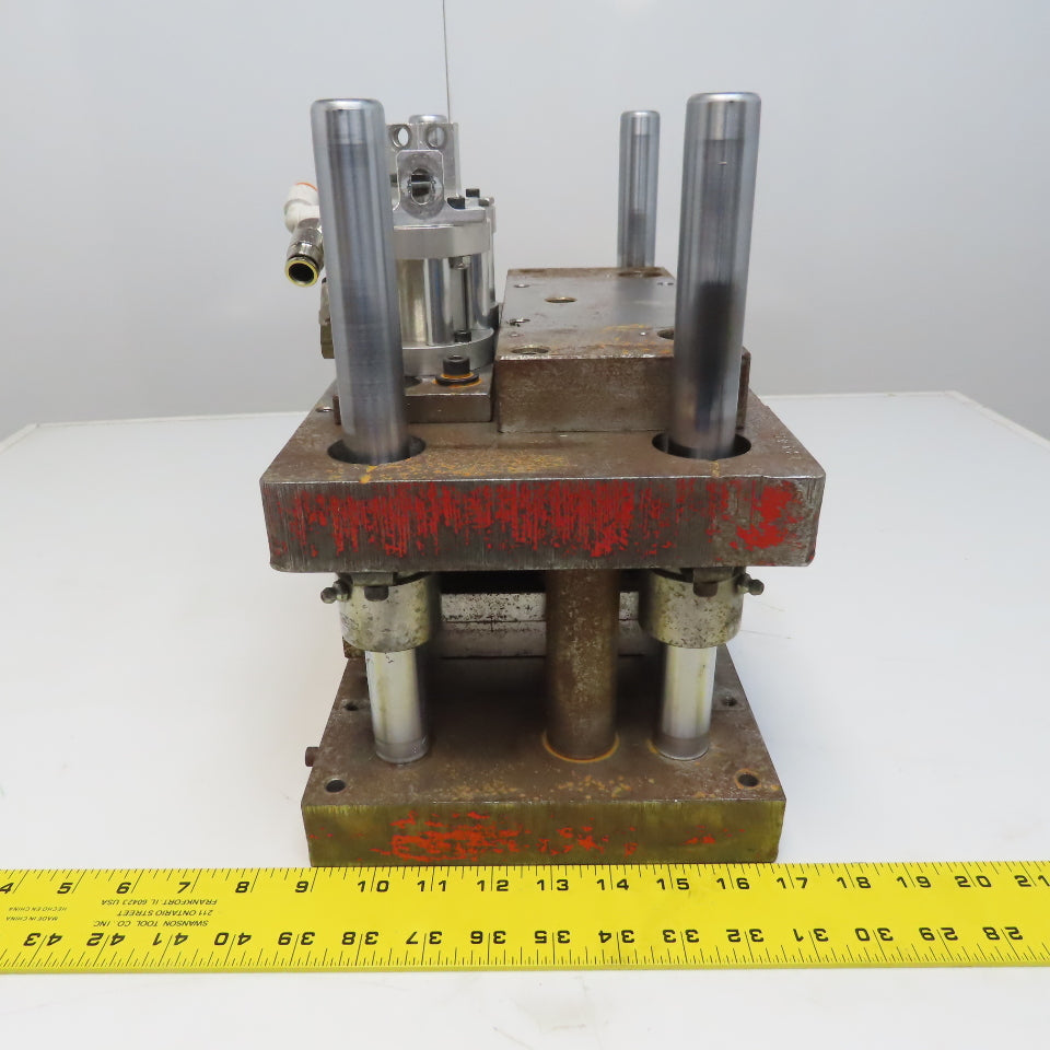 Danly 4 Post 5" Open Heavy Punch Press Die Shoe Tooling Set 14"X 8"x1-1/2"