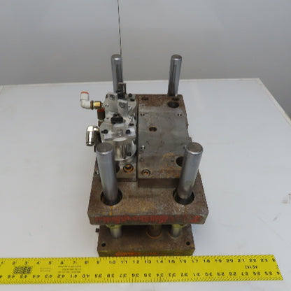 Danly 4 Post 5" Open Heavy Punch Press Die Shoe Tooling Set 14"X 8"x1-1/2"