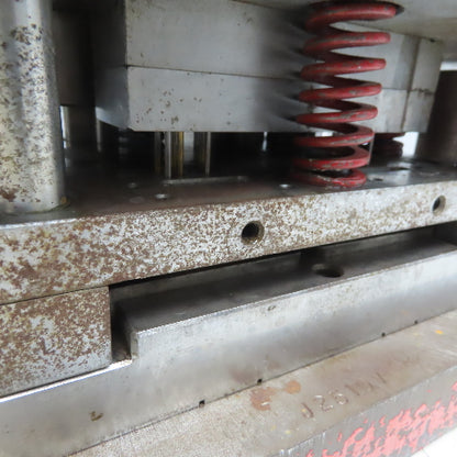 Danly 4 Post 5" Open Heavy Punch Press Die Shoe Tooling Set 14"X 8"x1-1/2"