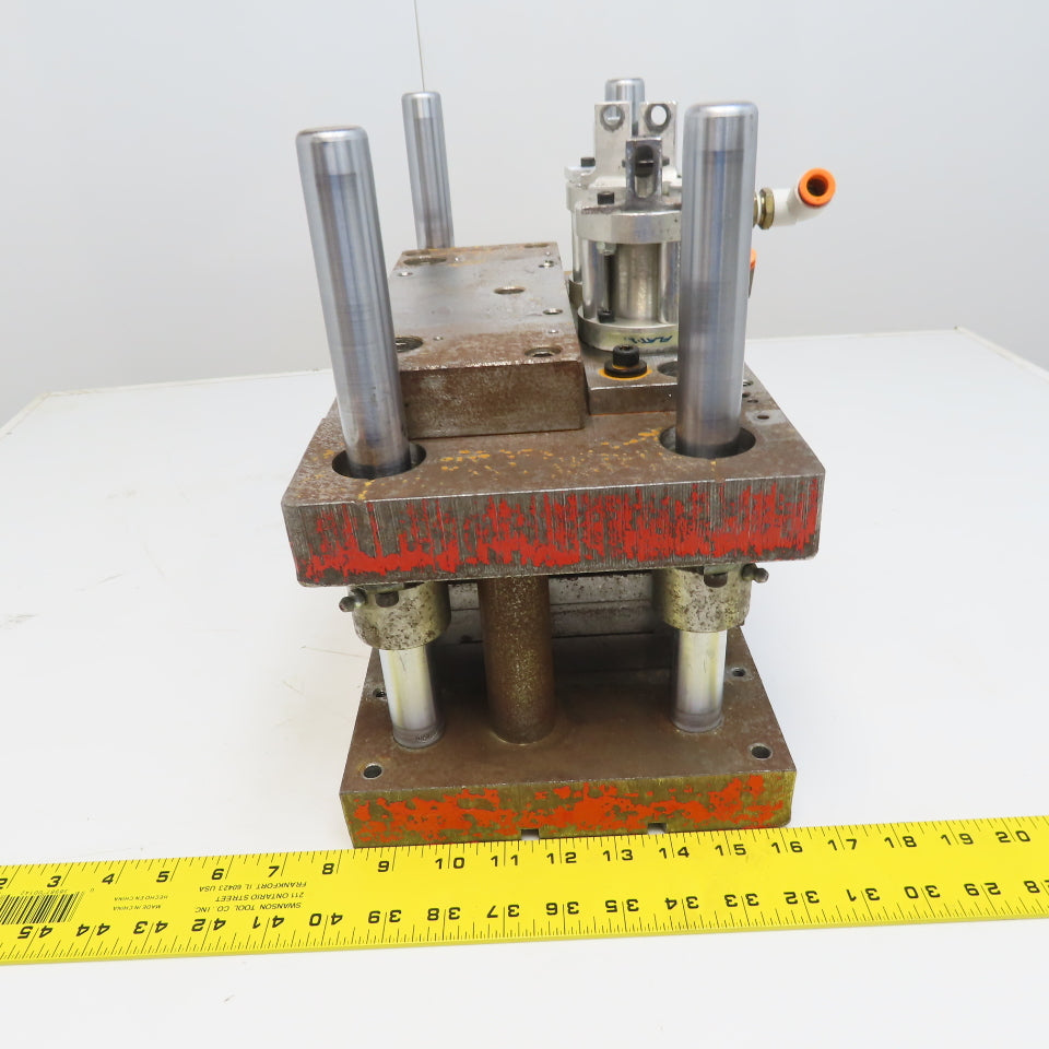 Danly 4 Post 5" Open Heavy Punch Press Die Shoe Tooling Set 14"X 8"x1-1/2"