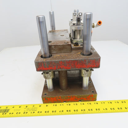 Danly 4 Post 5" Open Heavy Punch Press Die Shoe Tooling Set 14"X 8"x1-1/2"