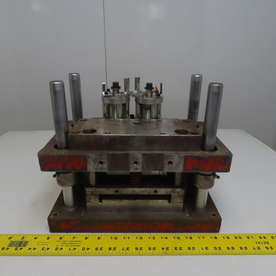 Danly 4 Post 5" Open Heavy Punch Press Die Shoe Tooling Set 14"X 8"x1-1/2"