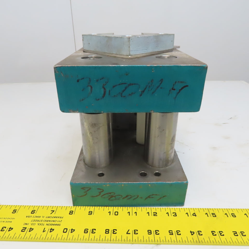 2 Post 6" Open Heavy Punch Press Die Shoe Tooling Set 6"X 8"x2"