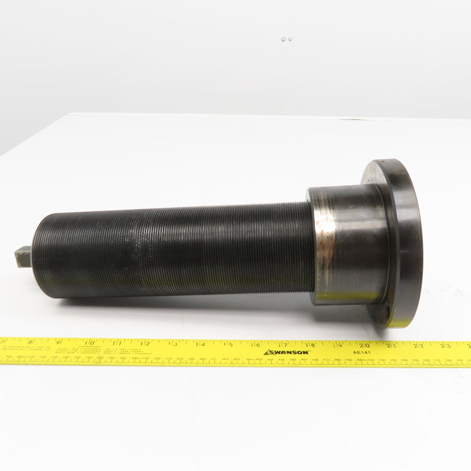 Newbury 3-1/2"-12 Threaded Injection Molding Die Height Adjustment Screw 11-1/2"
