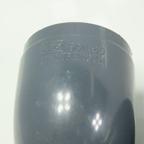 GSR D2464 SCH80 2" FPT PVC Elbow 90° PVC Elbow Gray Lot of 5