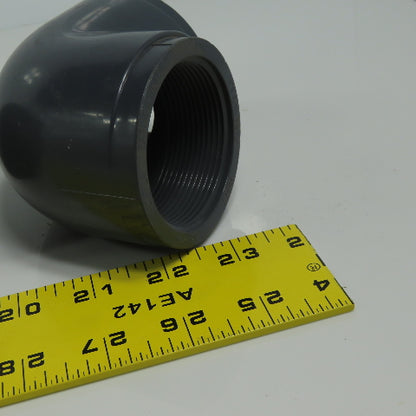 GSR D2464 SCH80 2" FPT PVC Elbow 90° PVC Elbow Gray Lot of 5