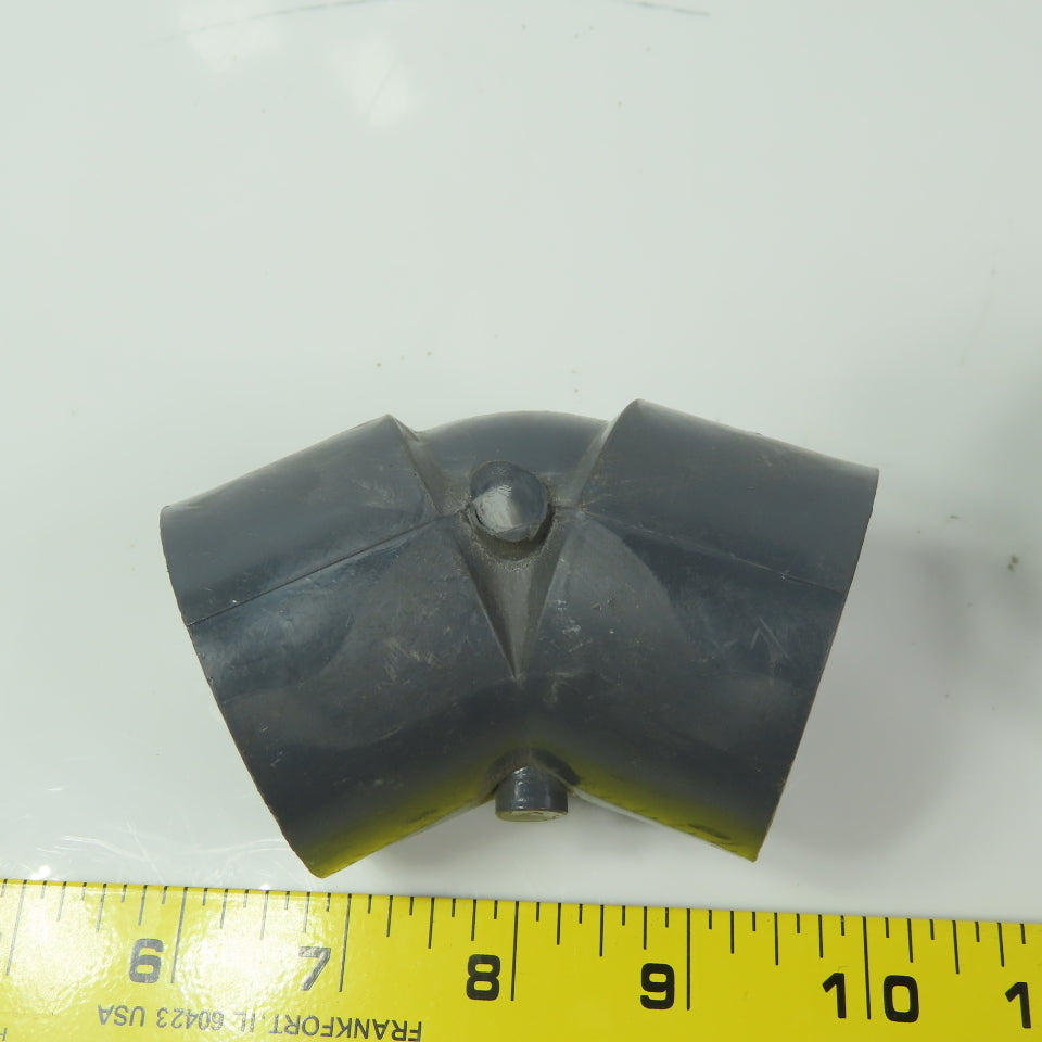 Lasco PVC 1-1/4" 45° Elbow Slip/Slip SCH80 Gray PVCI Socket/Socket Lot of 3