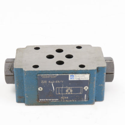 Rexroth Z2S 6-1-64/V Pilot Operated Check Valve Size 6