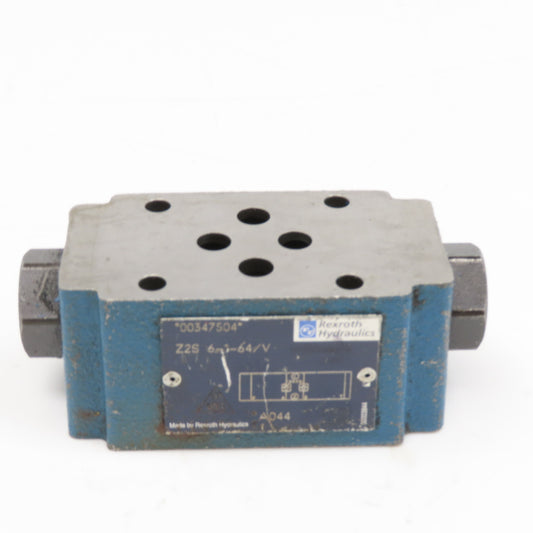 Rexroth Z2S 6-1-64/V Pilot Operated Check Valve Size 6