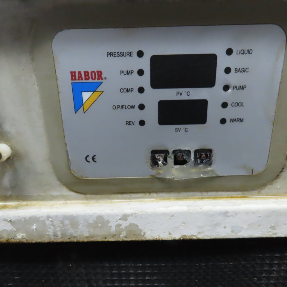 Habor 172328 HBO-400PTSB3 Oil Chiller Refrigeration Unit 220V 1/4HP 20L Tank