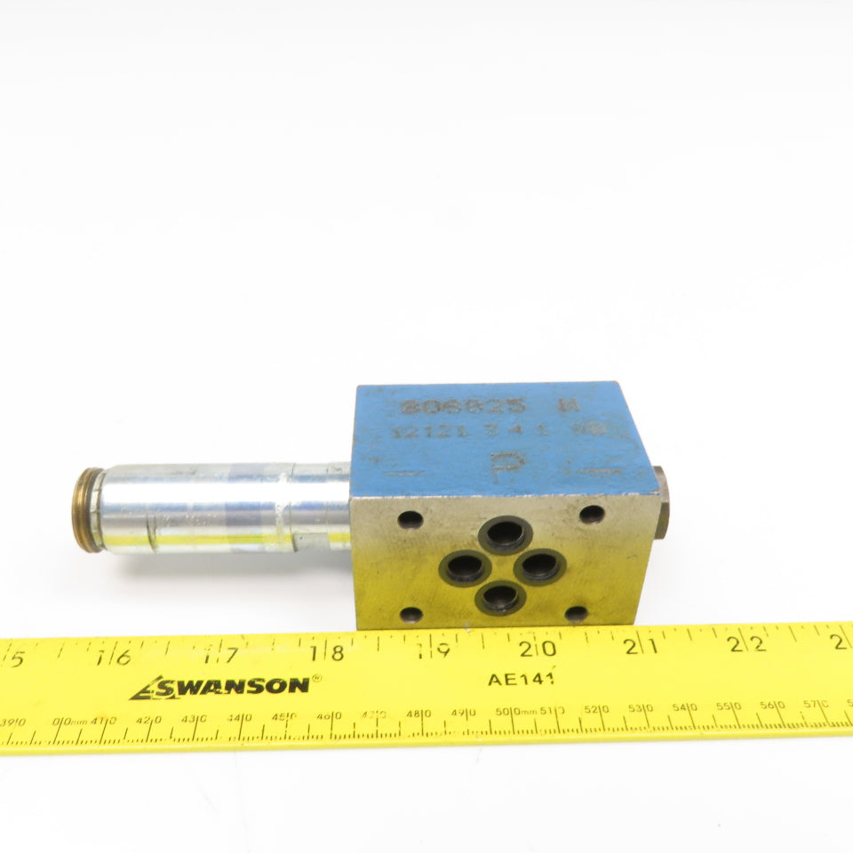 Rexroth 3WE A62/EG24N9K4 Single Solenoid Directional Valve No Coil