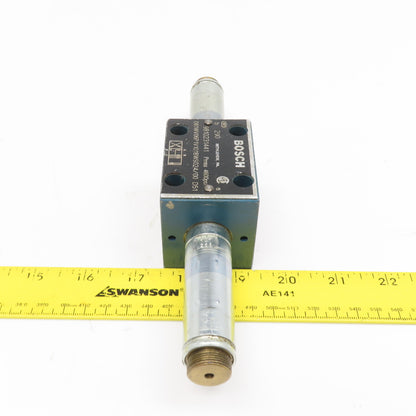 Bosch 081WV06P1V1018WS024/00 4/3 Way Double Solenoid Directional Valve No Coils