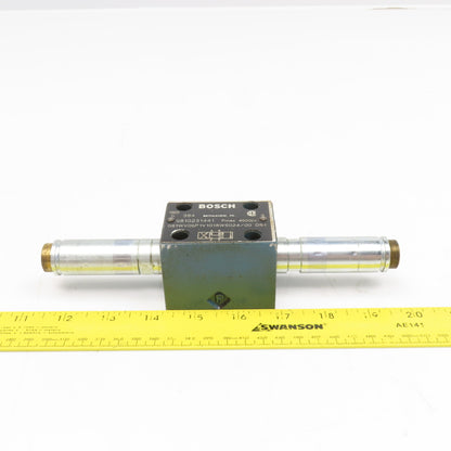 Bosch 081WV06P1V1018WS024/00 4/3 Way Double Solenoid Directional Valve No Coils