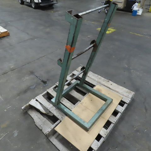 3 Spindle Wire Spool Reel Dispenser Stationary Rack Caddy 15"Ver Spaces 16" W
