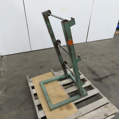 3 Spindle Wire Spool Reel Dispenser Stationary Rack Caddy 15"Ver Spaces 16" W