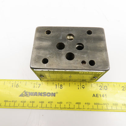 Bosch 9 810 161 174 Hydraulic Check Valve Section 4500 PSI