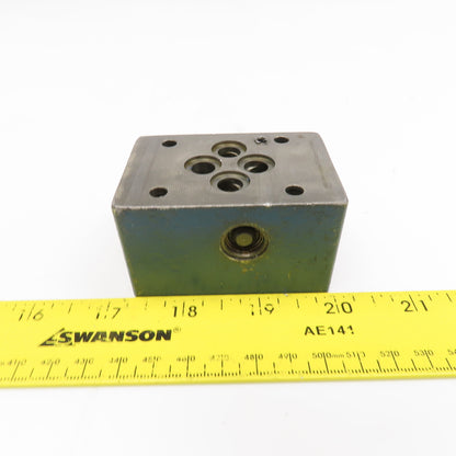 Bosch 9 810 161 174 Hydraulic Check Valve Section 4500 PSI