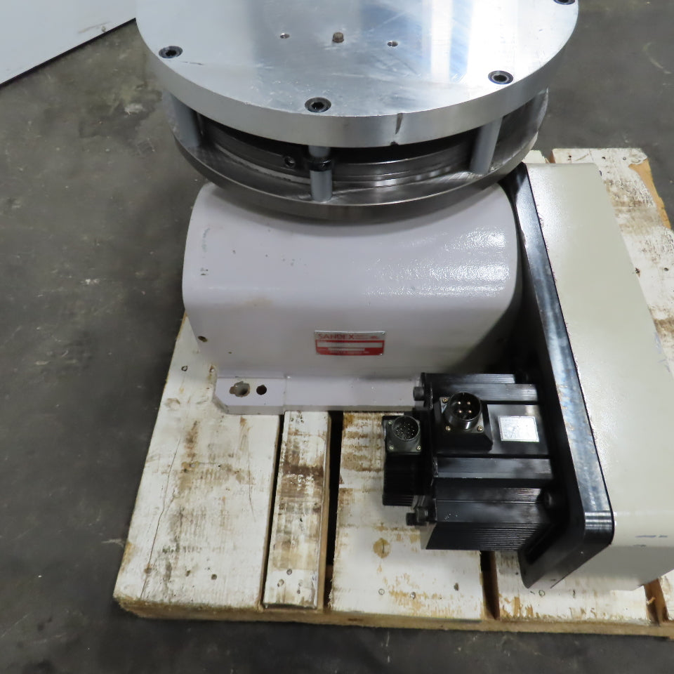 Sankyo 23AR-12360R Rotary Indexer 400VAC Servo 360° W/23TAD-350L Torque Limiter