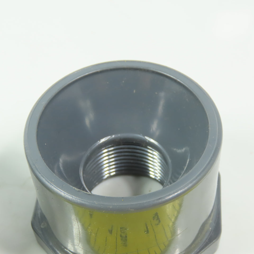 Spears D2467 2" Slip to 1" FNPT  Adapter Conduit Lot of 2