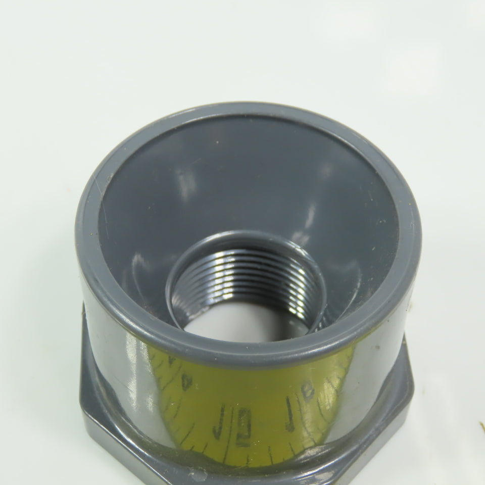 Spears D2467 2" Slip to 1" FNPT  Adapter Conduit Lot of 2