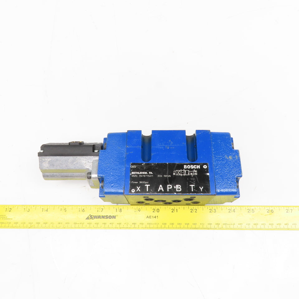 Bosch R978715411 5/3 Way Proportional Directional Valve Float Center
