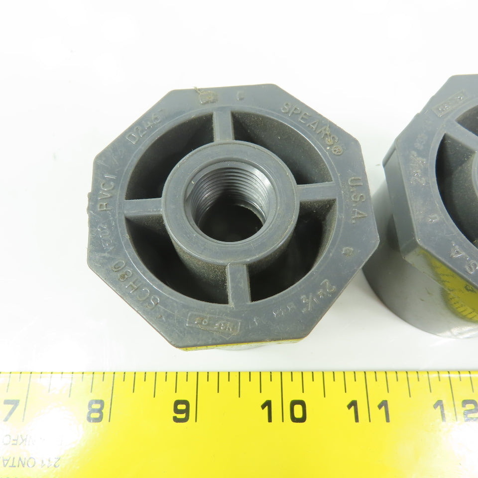 Spears D2467 2" Slip to 1/2" FNPT  Adapter Conduit Lot of 2