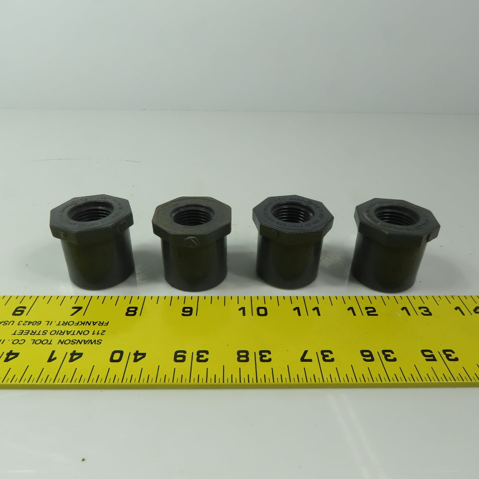 Charlotte 1838-130 1" Slip to 1" FNPT  Adapter Conduit Lot of 4