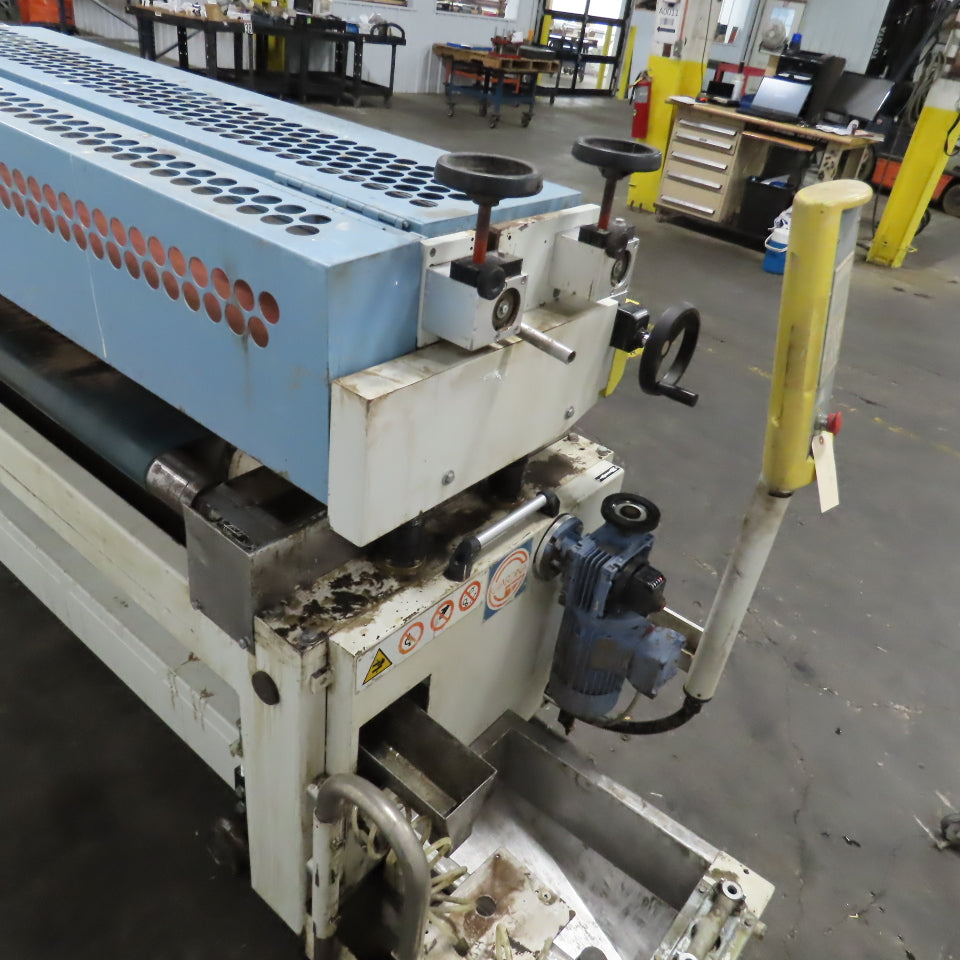 Giardina BL 05 Roller Coater Stain/Lacquer Applicator Machine 208V 45'FPM 2.62kW