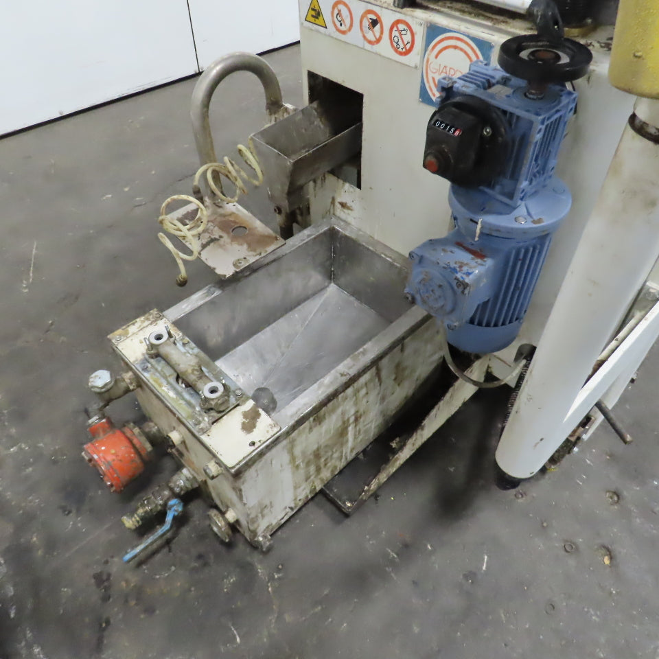 Giardina BL 05 Roller Coater Stain/Lacquer Applicator Machine 208V 45'FPM 2.62kW