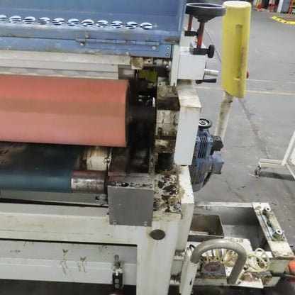 Giardina BL 05 Roller Coater Stain/Lacquer Applicator Machine 208V 45'FPM 2.62kW