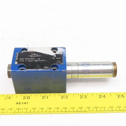 Rexroth R900911365 4/2 Way Hydraulic Single Solenoid Valve Body No Coil