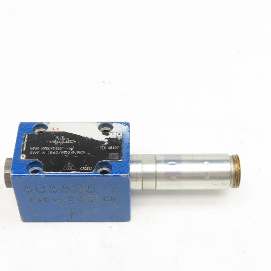 Rexroth R900911365 4/2 Way Hydraulic Single Solenoid Valve Body No Coil