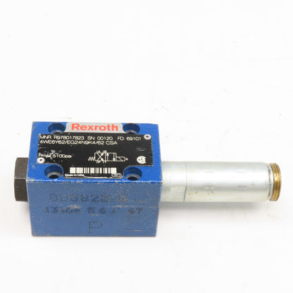 Rexroth R978017823 4/2 Way Hydraulic Single Solenoid Valve Body No Coil