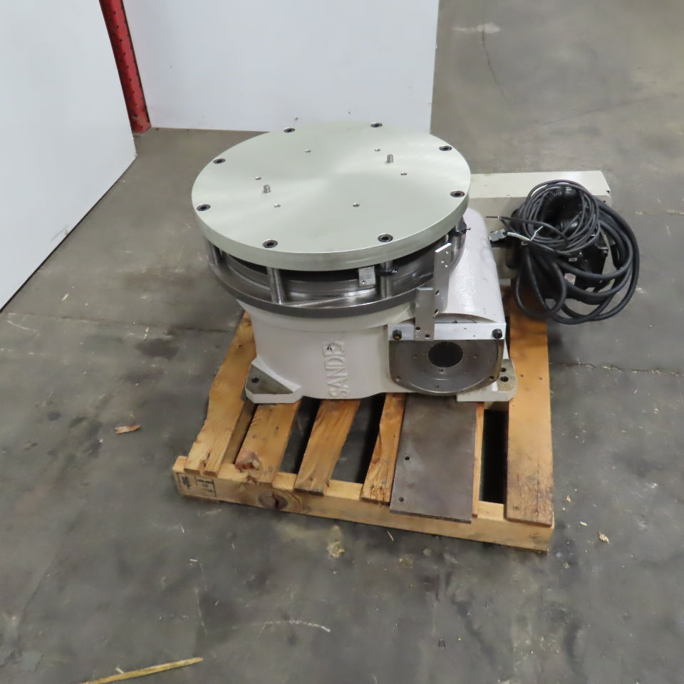 Sankyo 23AR Rotary Indexer 400VAC Servo 360° W/23TAD-350L Torque Limiter