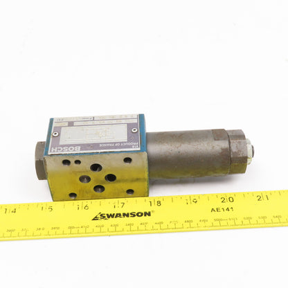 Bosch 9 810 161 155 Pressure Reducing Hydraulic Stack Valve 4500 PSI
