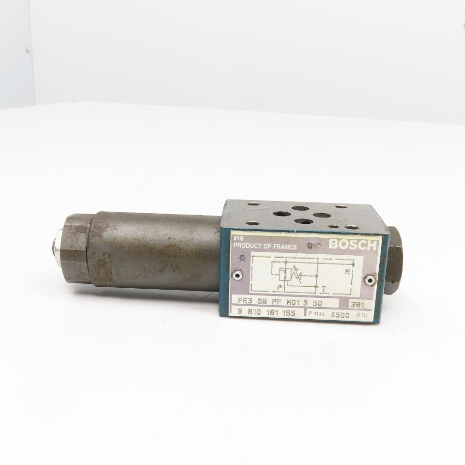 Bosch 9 810 161 155 Pressure Reducing Hydraulic Stack Valve 4500 PSI
