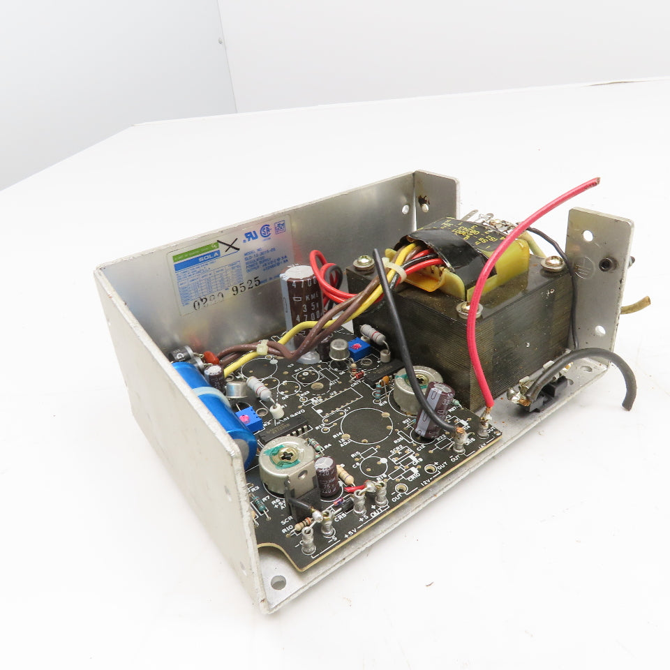 Sola SLD-12-3012-05 Regulated Power Supply +5VDC +12VDC