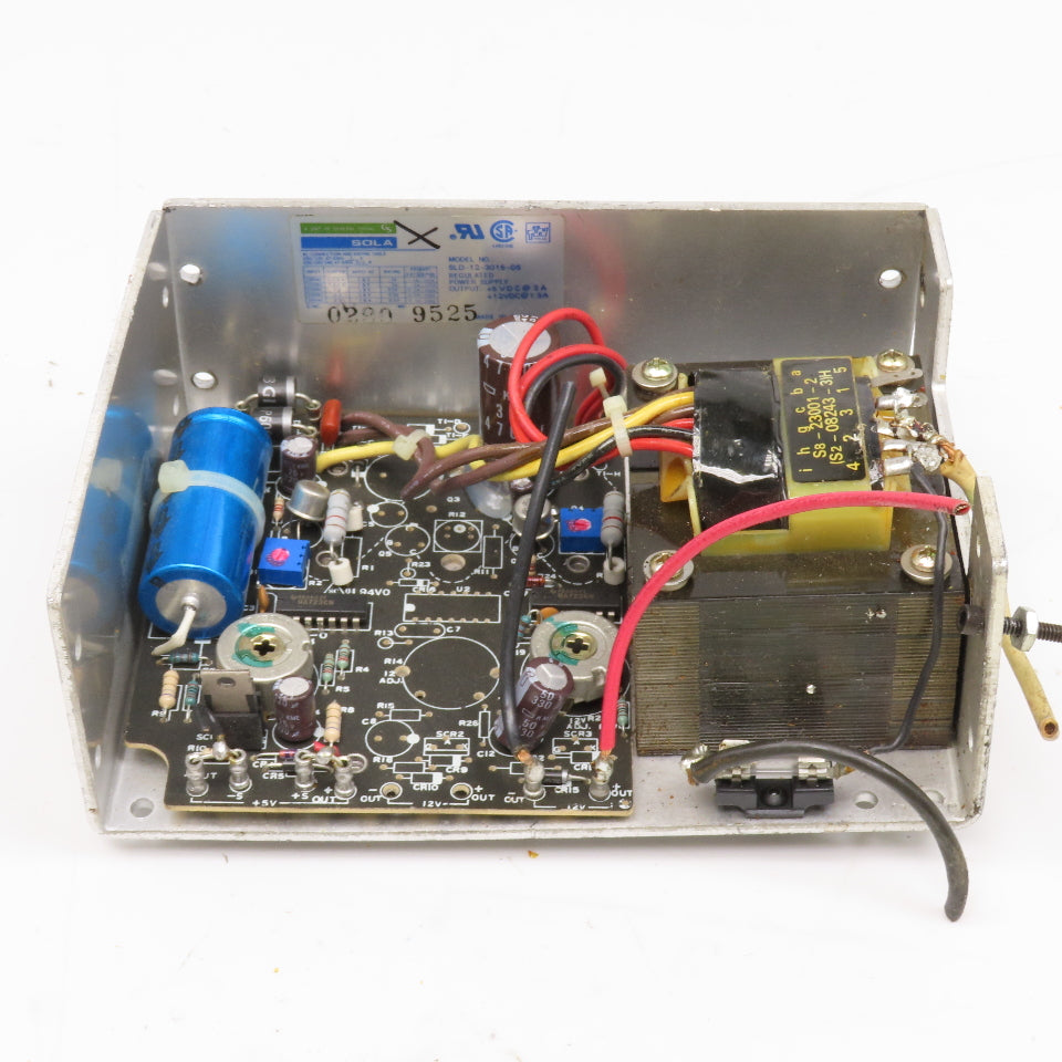 Sola SLD-12-3012-05 Regulated Power Supply +5VDC +12VDC