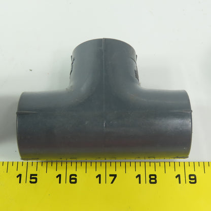 Spears 1"x1"x 1" Tee Slip/Slip/Slip SCH80 Gray PVCI Pipe Fitting Lot of 7