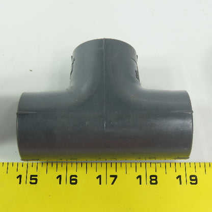 Spears 1"x1"x 1" Tee Slip/Slip/Slip SCH80 Gray PVCI Pipe Fitting Lot of 7