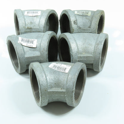 Anvil 2" NPT 90° Elbow Galvanized Iron Pipe Schedule 40 Lot of 5