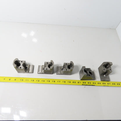 Huron H027M10EH Modified Lathe Chuck Jaws 3-1/8" L 2-3/4" H Lot Of 5