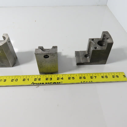 Huron H027M10EH Modified Lathe Chuck Jaws 3-1/8" L 2-3/4" H Lot Of 5