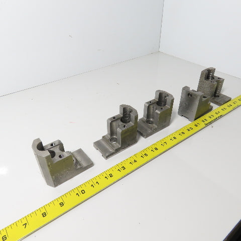 Huron H027M10EH Modified Lathe Chuck Jaws 3-1/8" L 2-3/4" H Lot Of 5