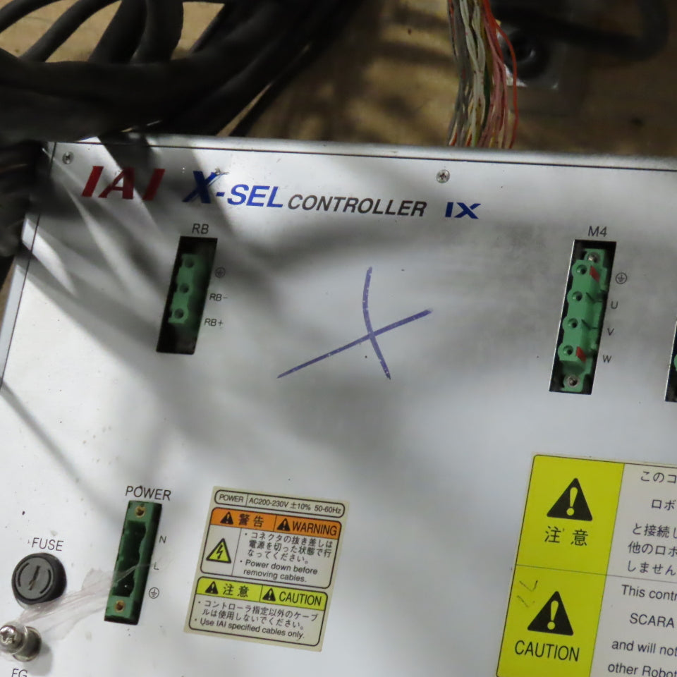 IAI Corp IX-NNN5035-5L-T1-SP IX Cleanroom Scara Robot W/X-SEL Controller (Parts)