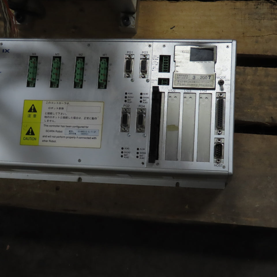 IAI Corp IX-NNN5035-5L-T1-SP IX Cleanroom Scara Robot W/X-SEL Controller (Parts)