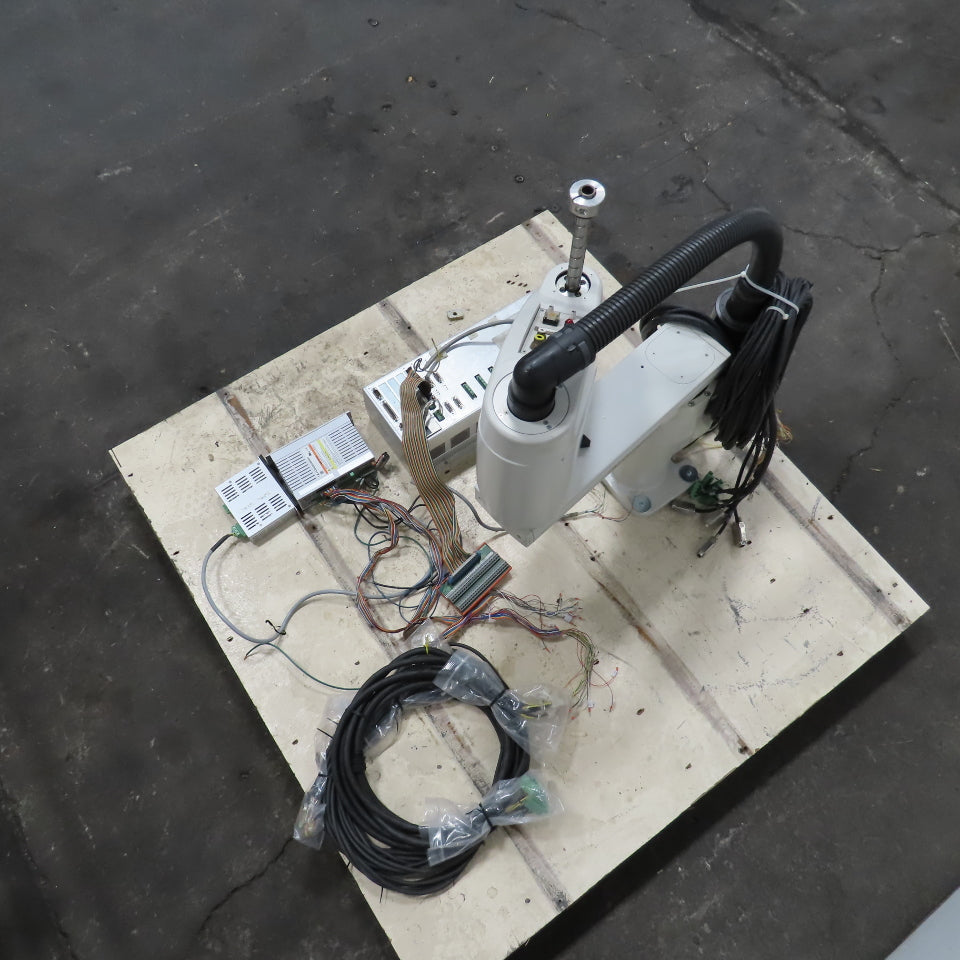 IAI Corp IX Scara Cleanroom Robot W/X-SEL Controller/SCON-CA-200A-NP-2-2 (Parts)