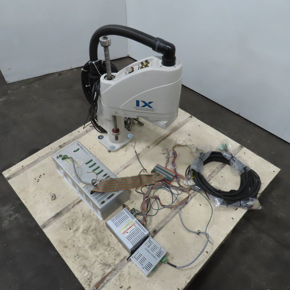 IAI Corp IX Scara Cleanroom Robot W/X-SEL Controller/SCON-CA-200A-NP-2-2 (Parts)