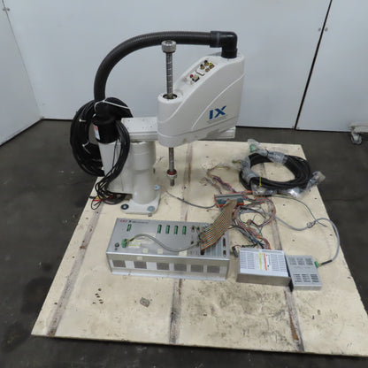 IAI Corp IX Scara Cleanroom Robot W/X-SEL Controller/SCON-CA-200A-NP-2-2 (Parts)